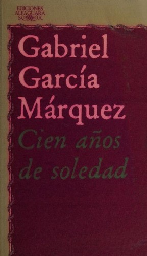 Gabriel García Márquez: Cent'anni di solitudine (Italian language, 1986, Mondadori)