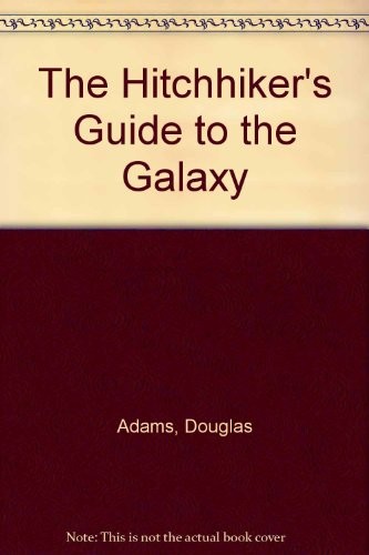 Douglas Adams: The Hitchhiker's Guide to the Galaxy (AudiobookFormat, 1996, Brand: Dove Entertainment Inc, Dove Entertainment Inc)