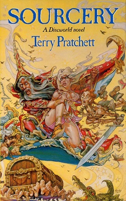 Pu lai qi (Pratchett, Terry): Sourcery (Hardcover, 1988, Gollancz)